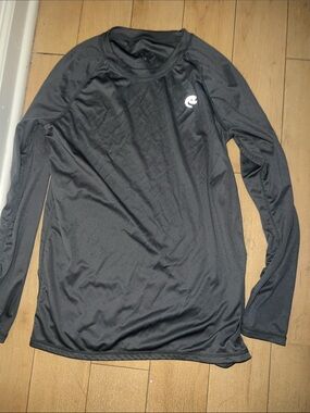 Men's Long-Sleeve Performance/ water Shirt - Black